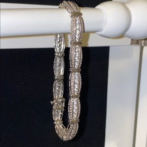 Zales silver bracelet